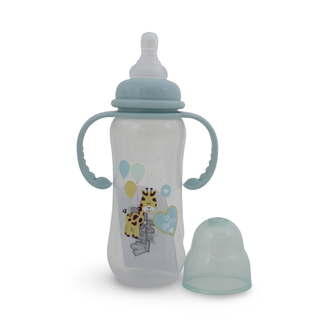 La Frutta Baby Feeding Bottle with Handles 250ml – Mint