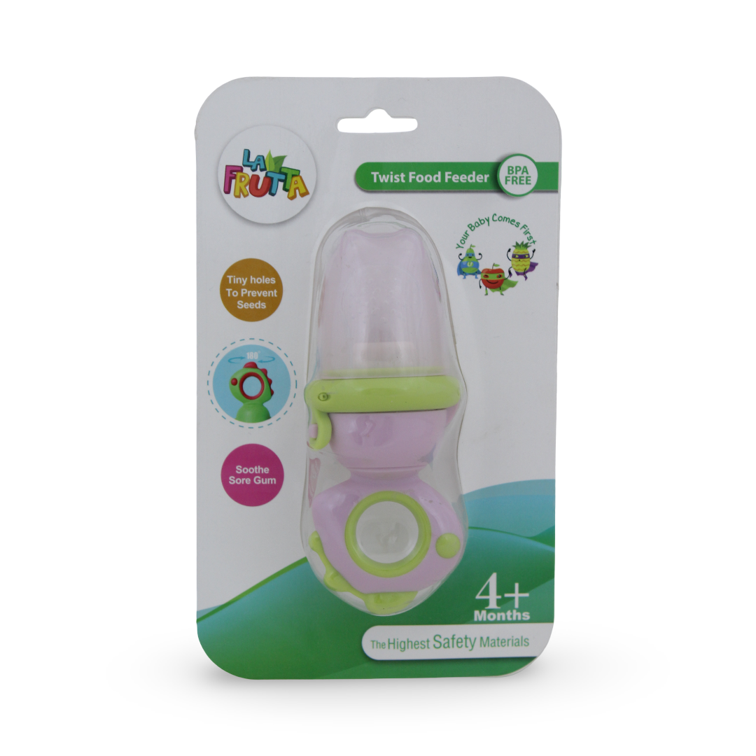 La Frutta Twist Food Feeder – Pink & Green
