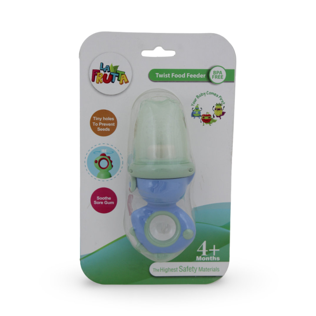 La Frutta Twist Food Feeder Baby – Blue & Mint