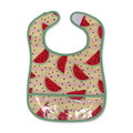 La Frutta PVC Baby Bib with Pocket – Watermelon Print