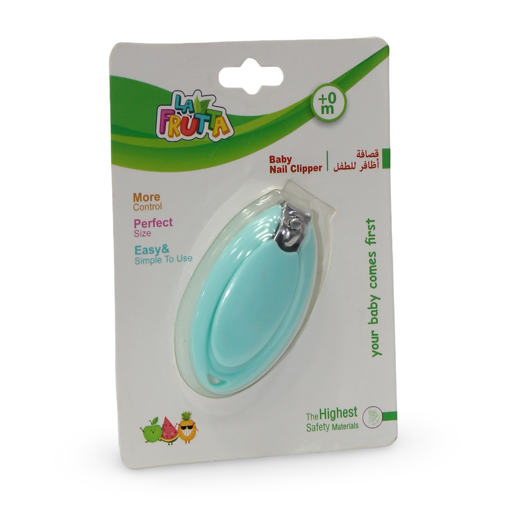 La Frutta Baby Nail Clipper (0m+) – Aqua - Baby Essentials