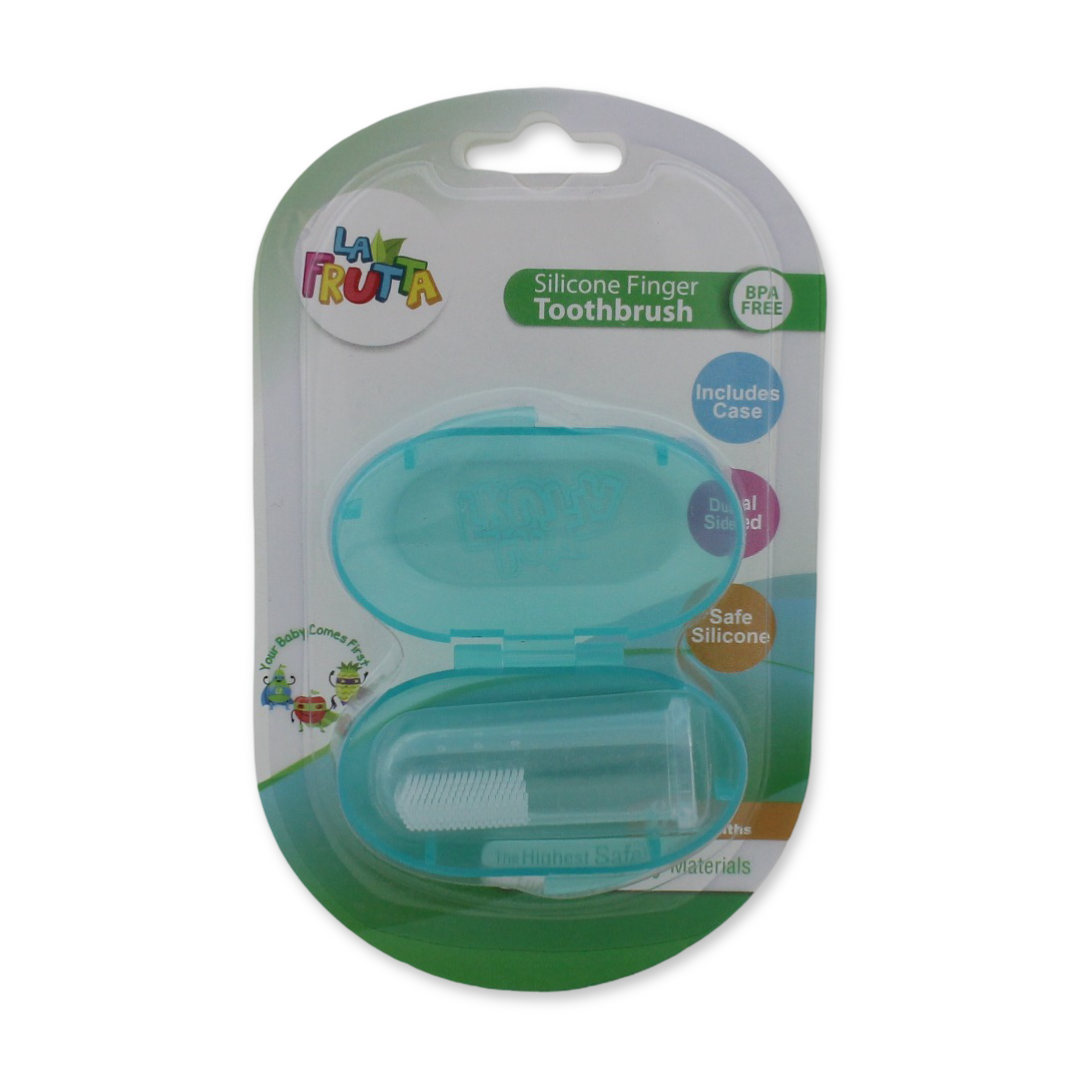 La Frutta Baby Finger Toothbrush – Aqua