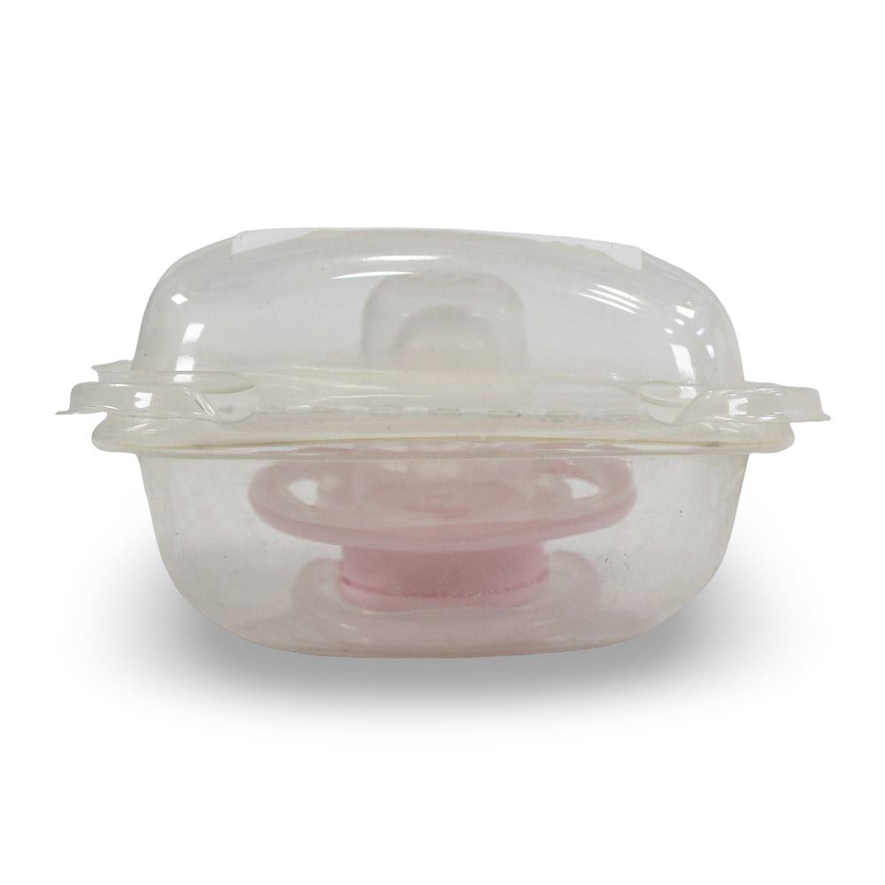 La Fruta Round Silicone Pacifier – Pink