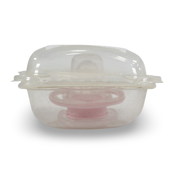 La Fruta Round Silicone Pacifier – Pink