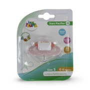 La Frutta Stars Pacifier Size S 0-6m – Pink