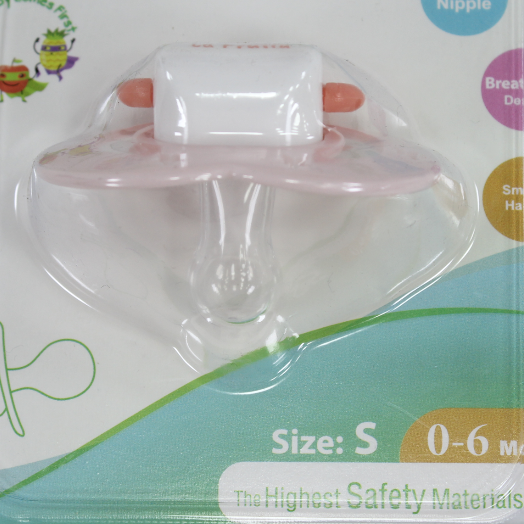 La Frutta Stars Pacifier Size S 0-6m – Pink