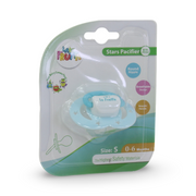 La Frutta Stars Pacifier Size S , 0-6m – Baby Blue