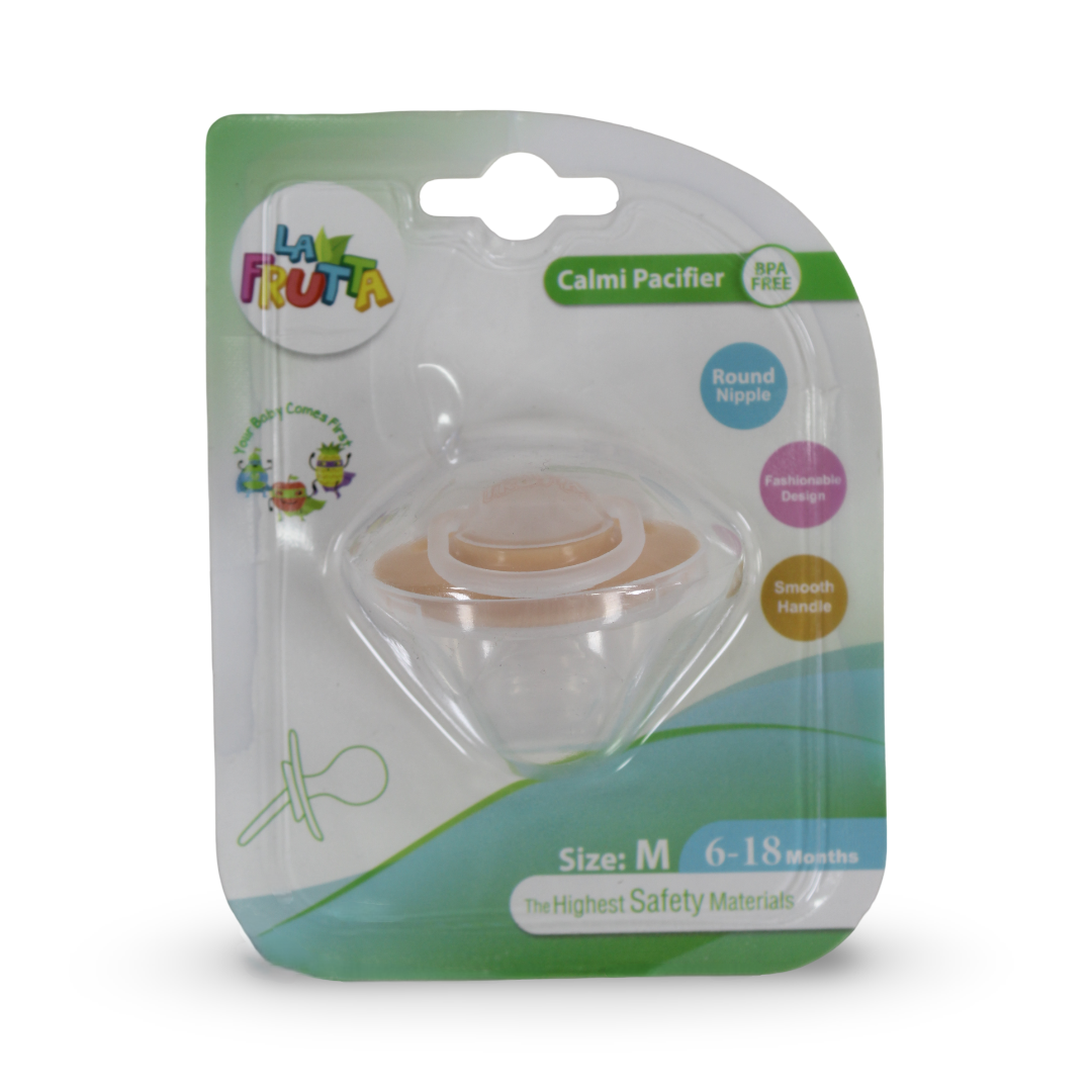 La Frutta Calmi Pacifier Size M 6-18m – Salmon