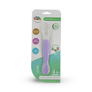 La Frutta Dual Sided Silicone Spoon 4m+ – Purple