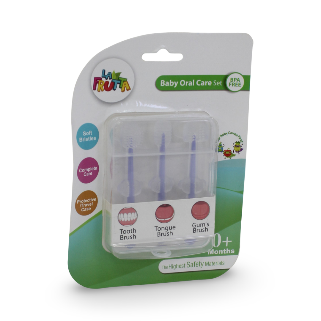 La Frutta Baby Oral Care Set – Purple