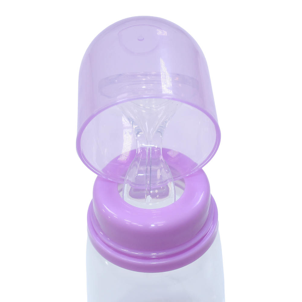 La Frutta Feeding Bottle with Spoon 150ml – Purple