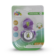 La Frutta Baby Round Pacifier with Chain 0-6m – Purple