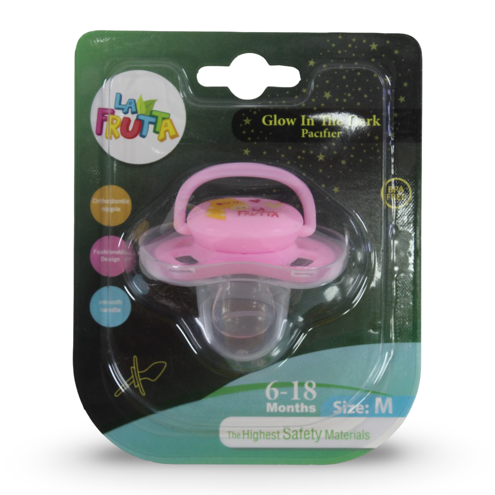 La Frutta Glow-in-the-Dark Pacifier – Size M - Baby Essentials