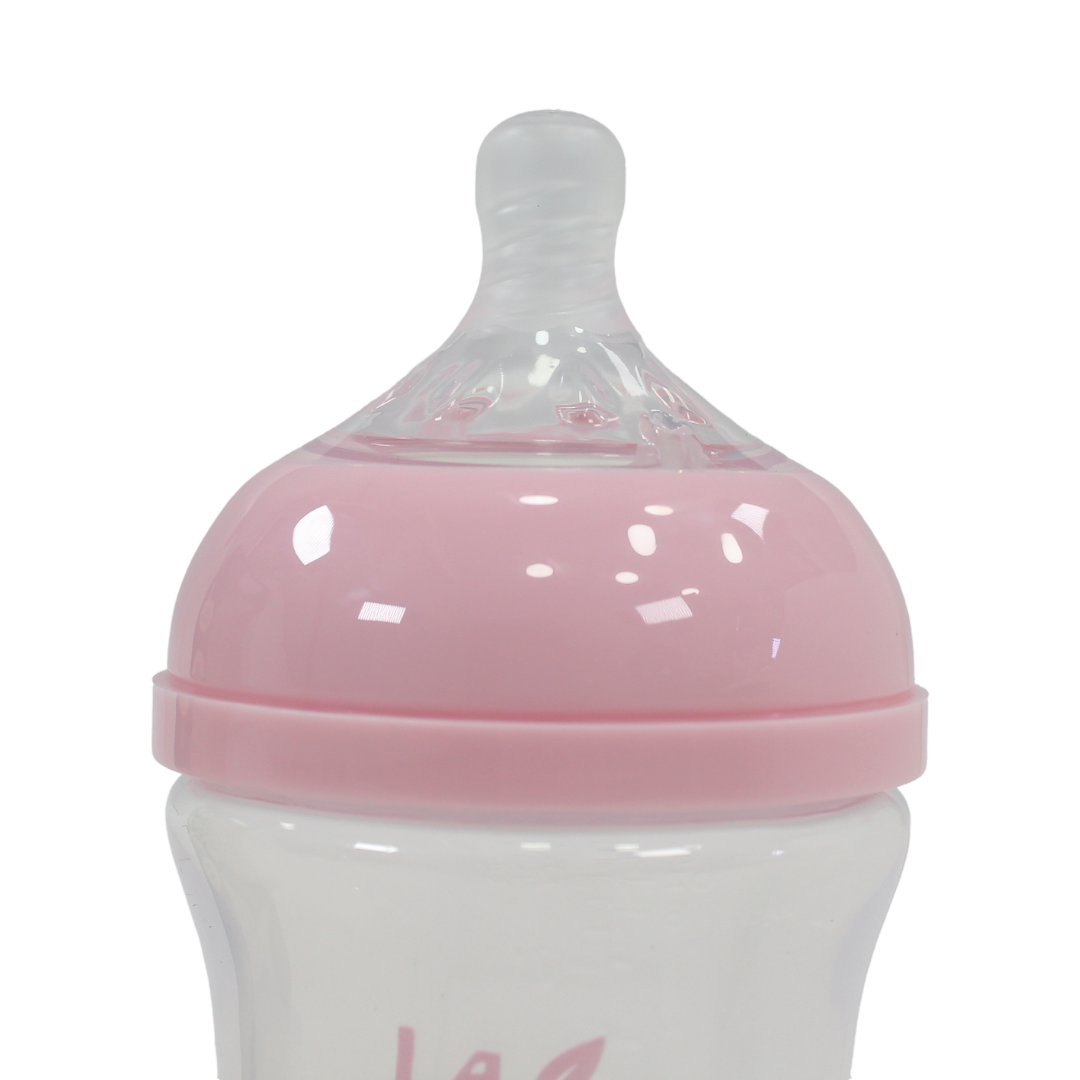 La Frutta Plus Natural Flow Baby Bottle 270ml – Pink