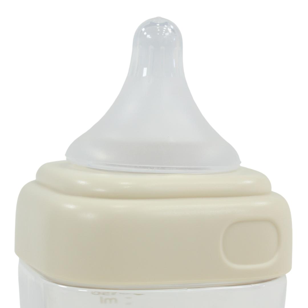 La Frutta Perfect Latch Baby Feeding Bottle 150ml – Off-White
