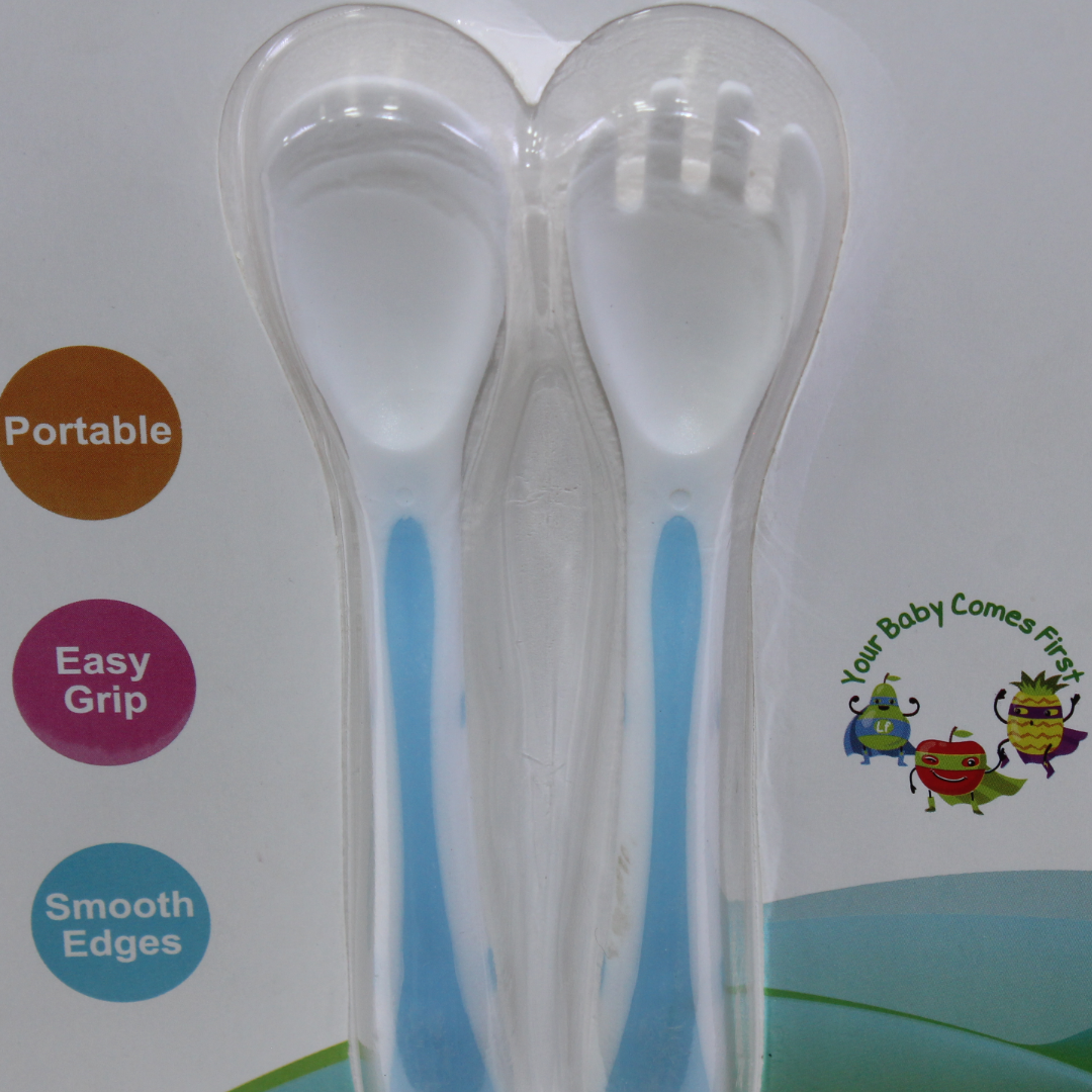 La Frutta Grip & Go Feeding Set +4m – Baby Blue
