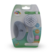La Frutta Extra Soft Prime Comb & Brush Set – Grey