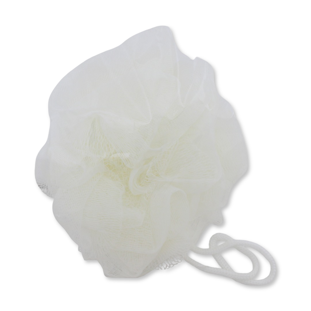 La Frutta Baby Mesh Bath Sponge – Off-White - Baby Essentials