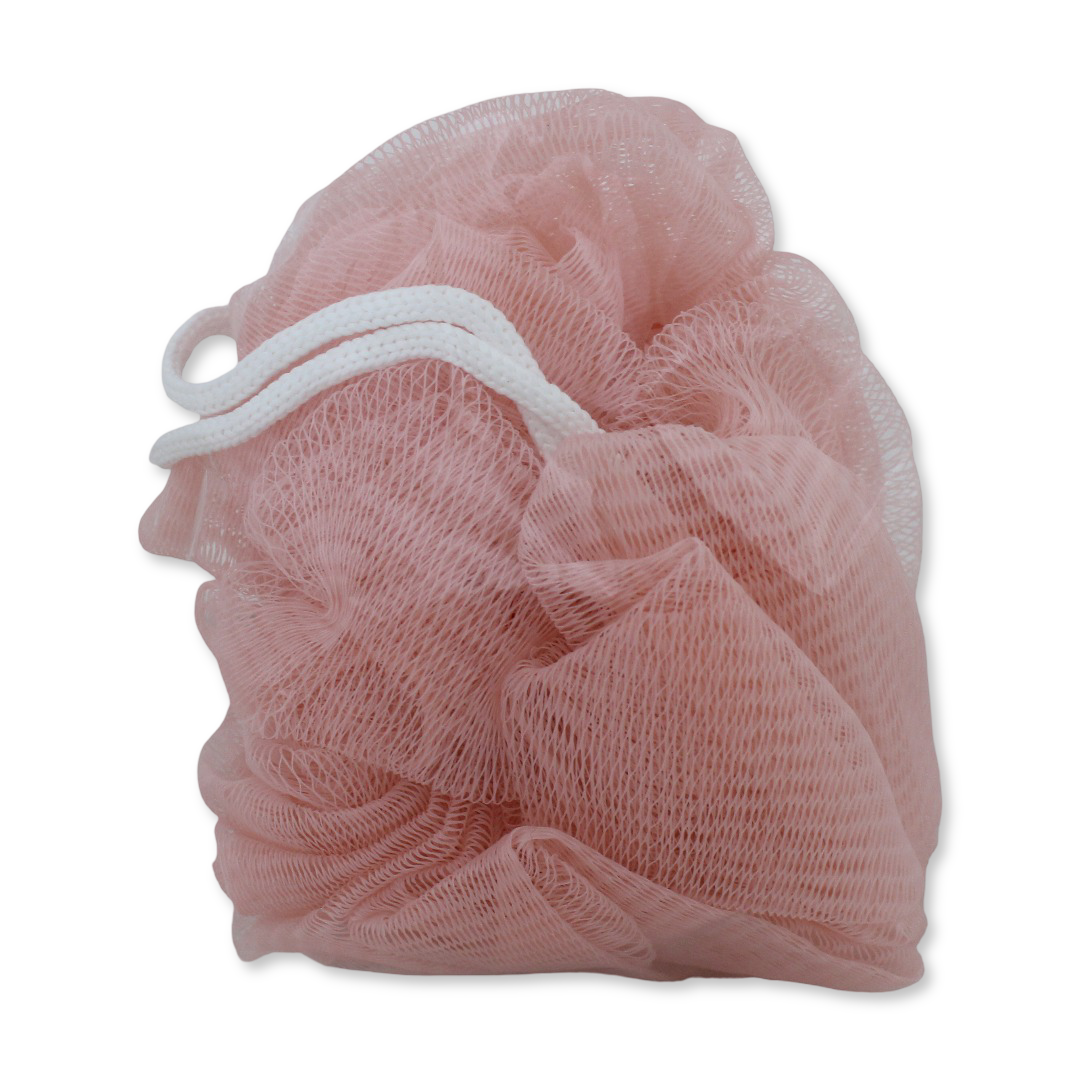La Frutta Baby Mesh Bath Sponge – Pink - Baby Essentials
