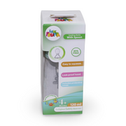 La Frutta Feeding Bottle with Silicone Spoon +4m 120ml – Mint