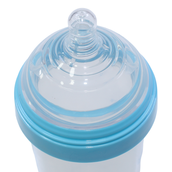 La Frutta Wide-neck Plus Feeding Bottle – (270 ml) Blue