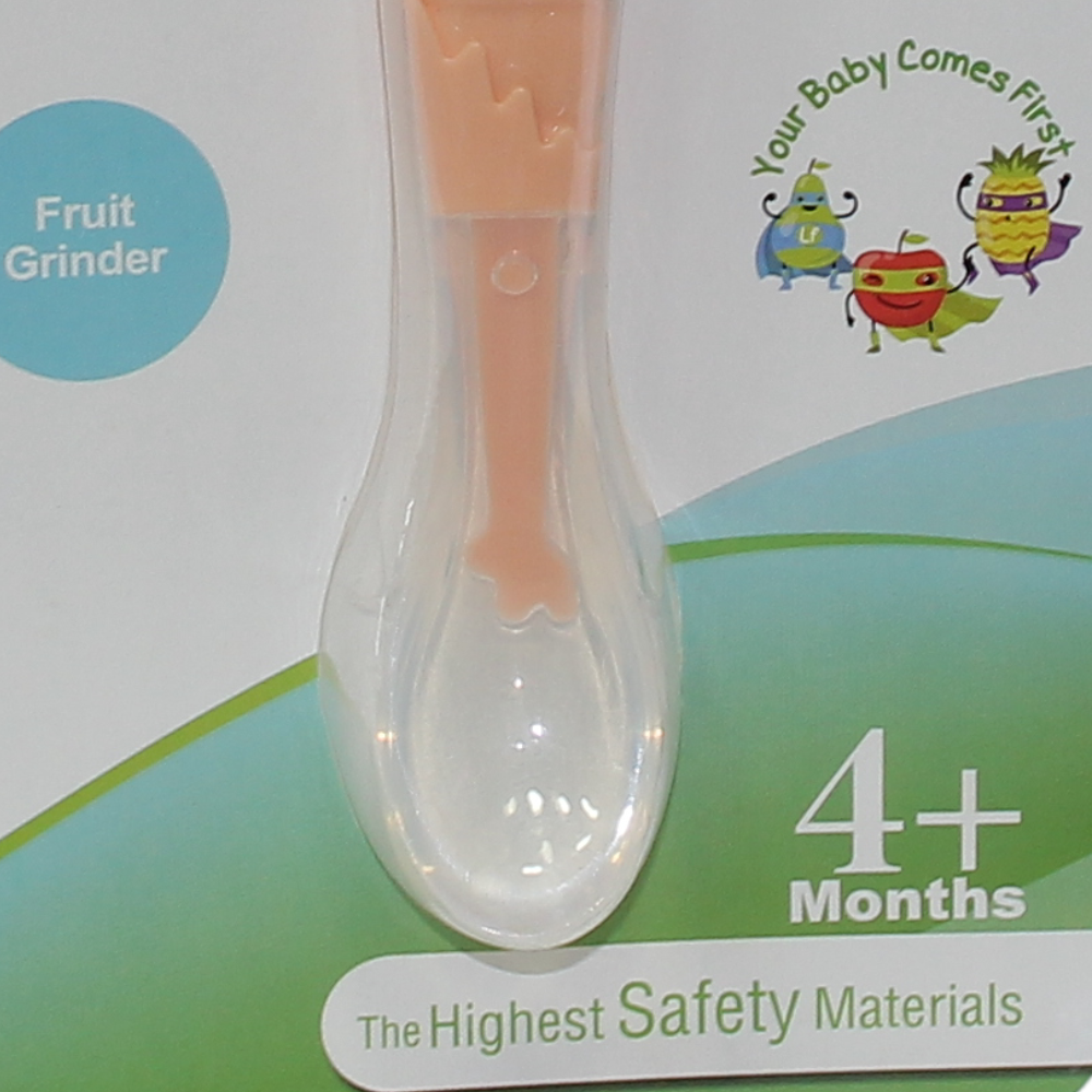 La Frutta Baby Silicone Spoon – Salmon