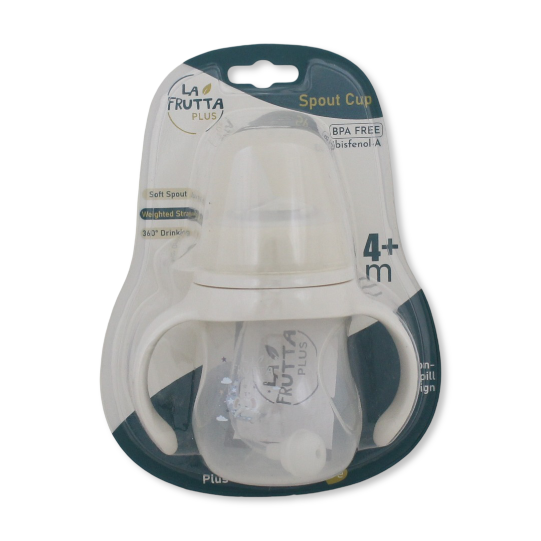 La Frutta Plus Spout Cup +4m 180ml – Beige