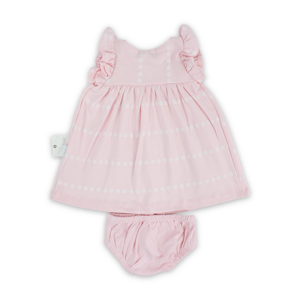Baby Girls Cotton Dress – 2 Pcs