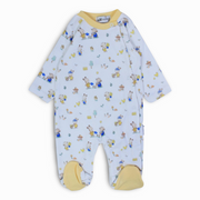 Unisex Cotton Baby Footie - Animals Design