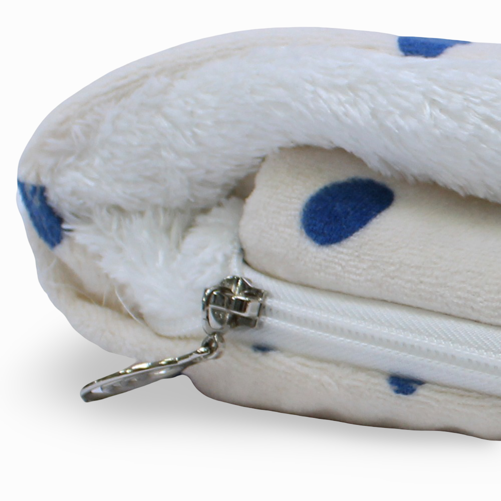 Baby Girls Velvet Baby Sleeping Bag - Cute Polka Dots