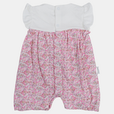Baby Girls Cotton Romper – Floral Print
