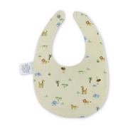 Cotton Baby Bib – Animals Print