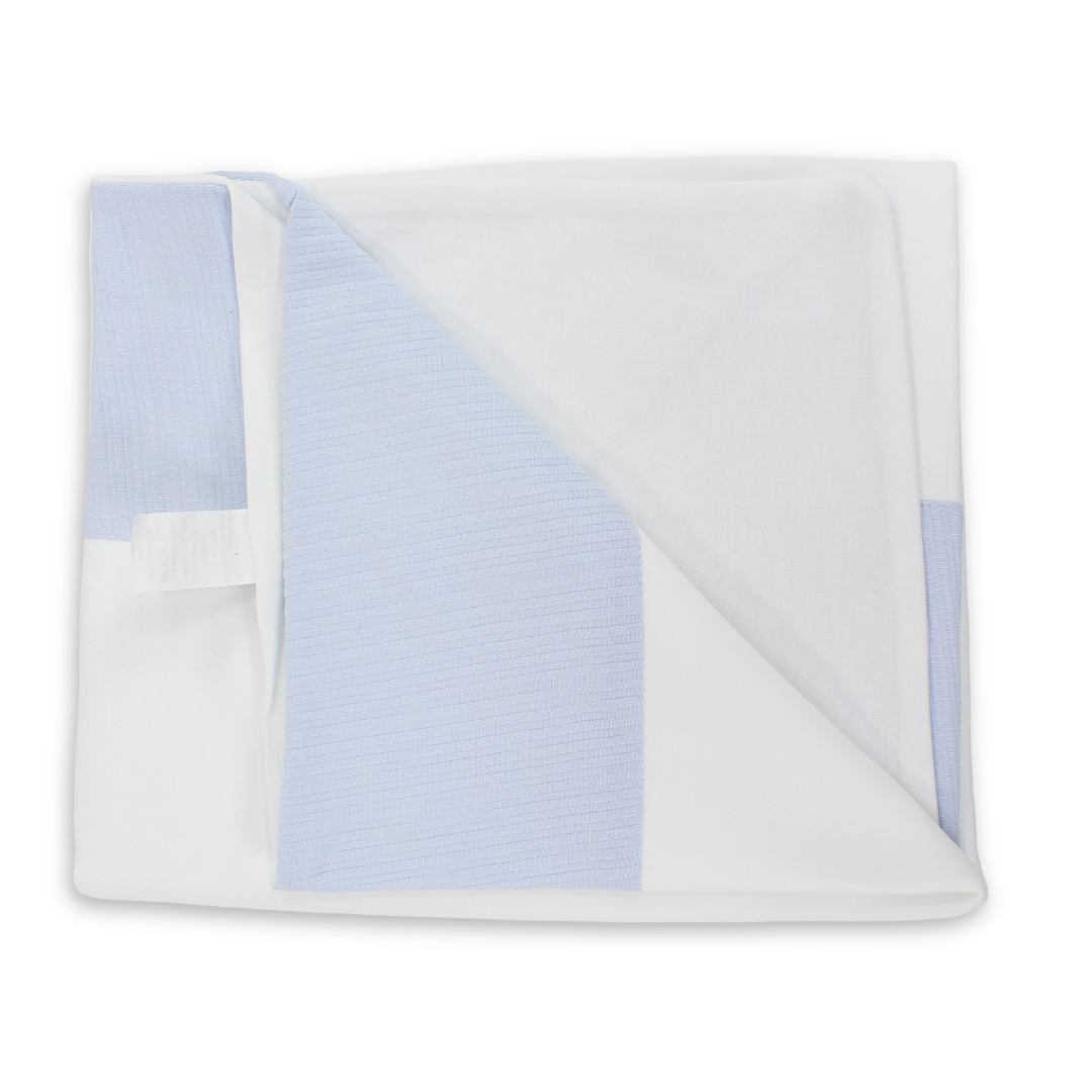 Cotton Baby Blanket – Teddy Bear Embroidery