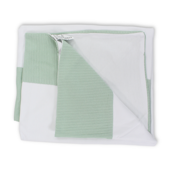Cotton Baby Blanket – Teddy Bear Embroidery