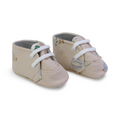 Baby Boys Cotton Footies – Beige