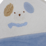 Baby Boys Cotton Hooded Towel – Puppy Design