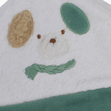 Baby Boys Cotton Hooded Towel – Puppy Design
