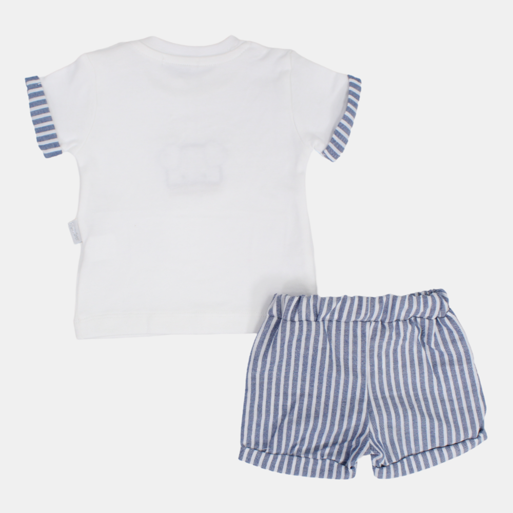Baby Boys 2- Piece Outfit Set - Puppy Head Design