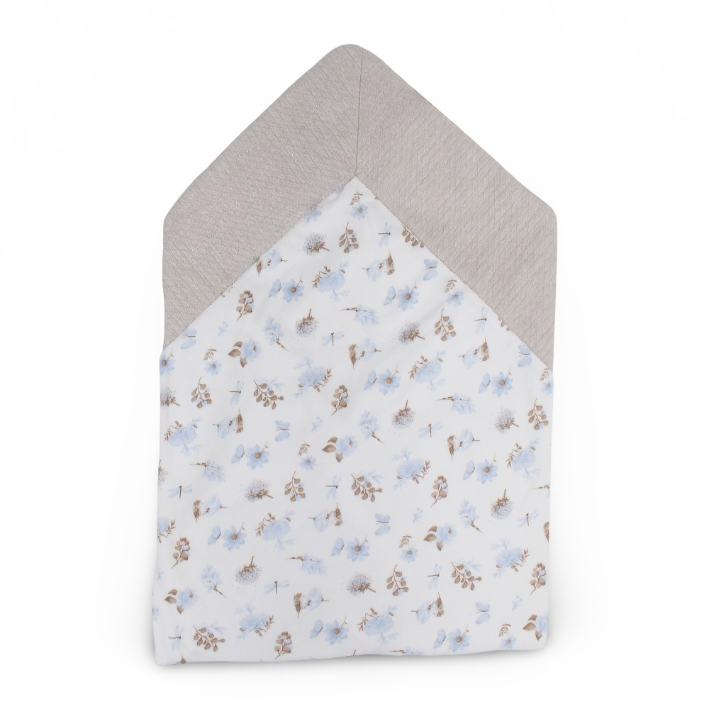Velvet Baby Blanket – Floral Print