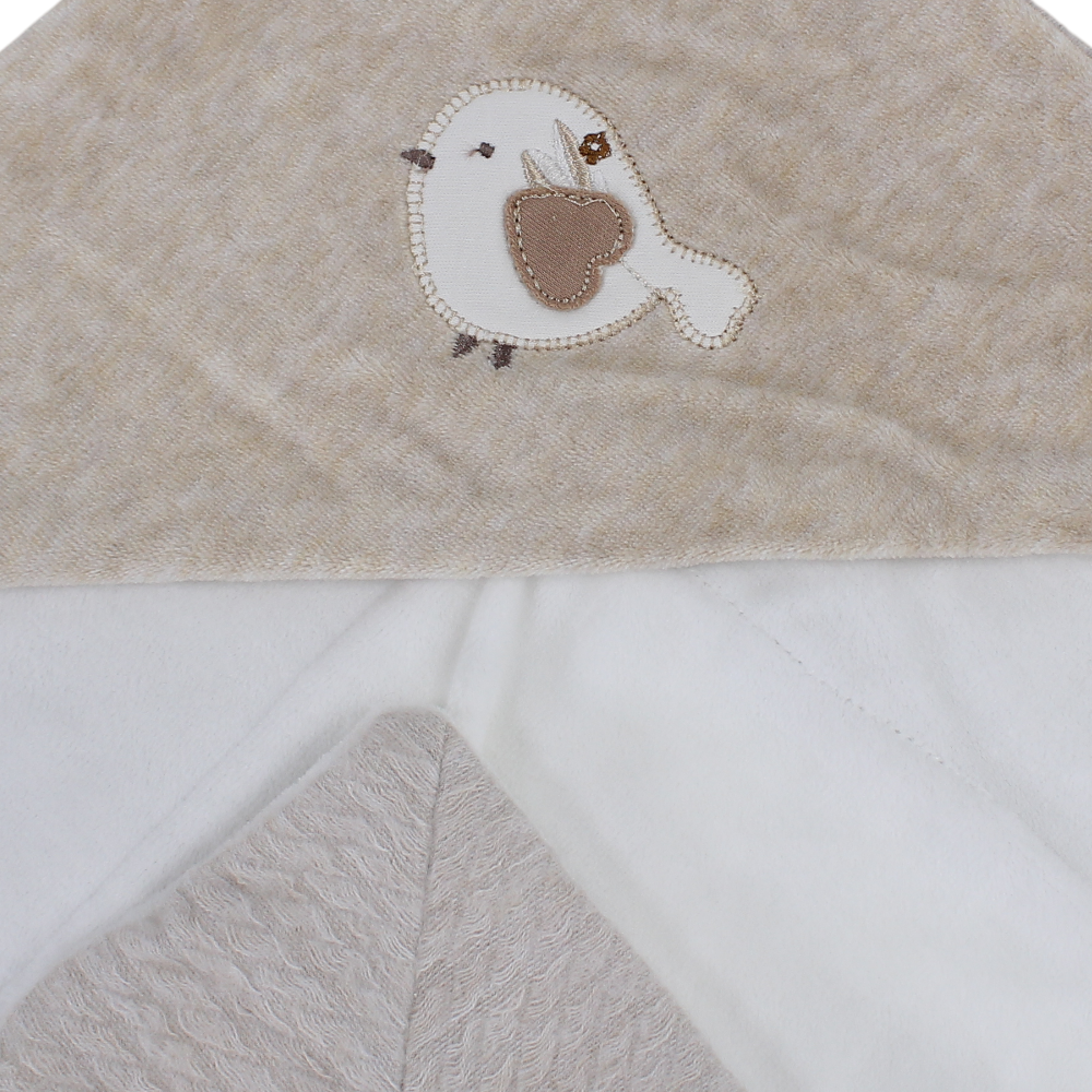 Velvet Baby Blanket – Floral Print