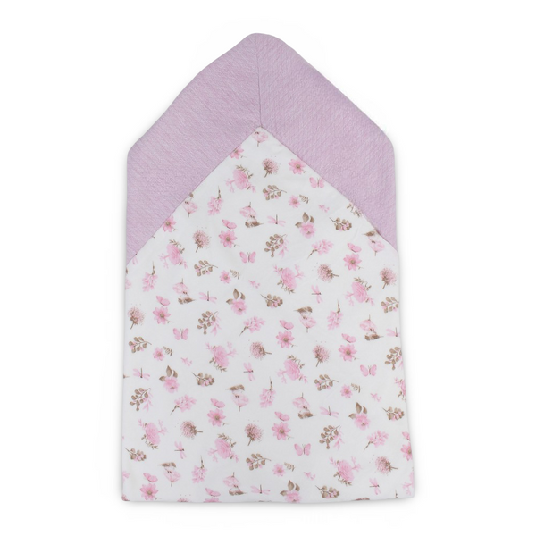 Velvet Baby Blanket – Floral Print