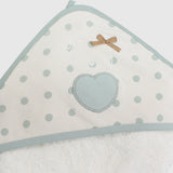 Dotted Baby Hooded Towel