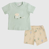 Baby Elephant 2-Piece Outfit Set