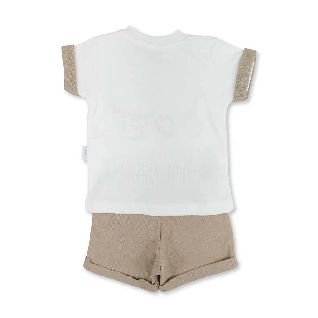 Baby Boys Cotton Pajama – Clothesline Print