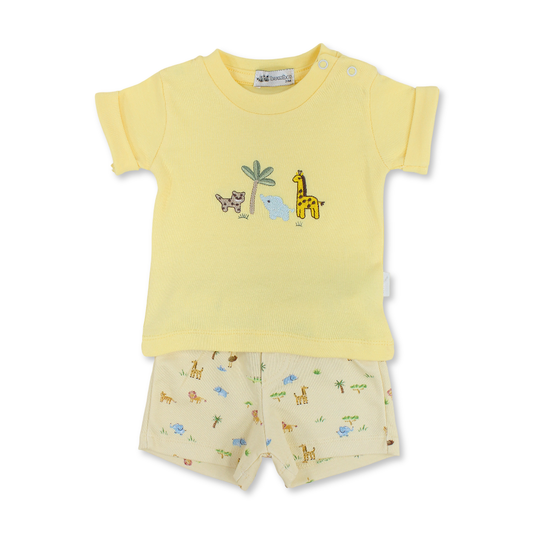Baby Boys Cotton Pajama – Animas Print