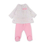 Baby Girls Cotton Pajama – with Bows Design