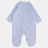 Unisex Pastel Long-Sleeved Baby Footie