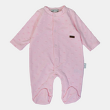 Unisex Pastel Long-Sleeved Baby Footie