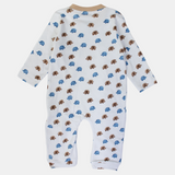 Baby Elephants Long-Sleeved Footless Onesie