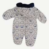 Little Cars Long-Sleeved Hooded Overall